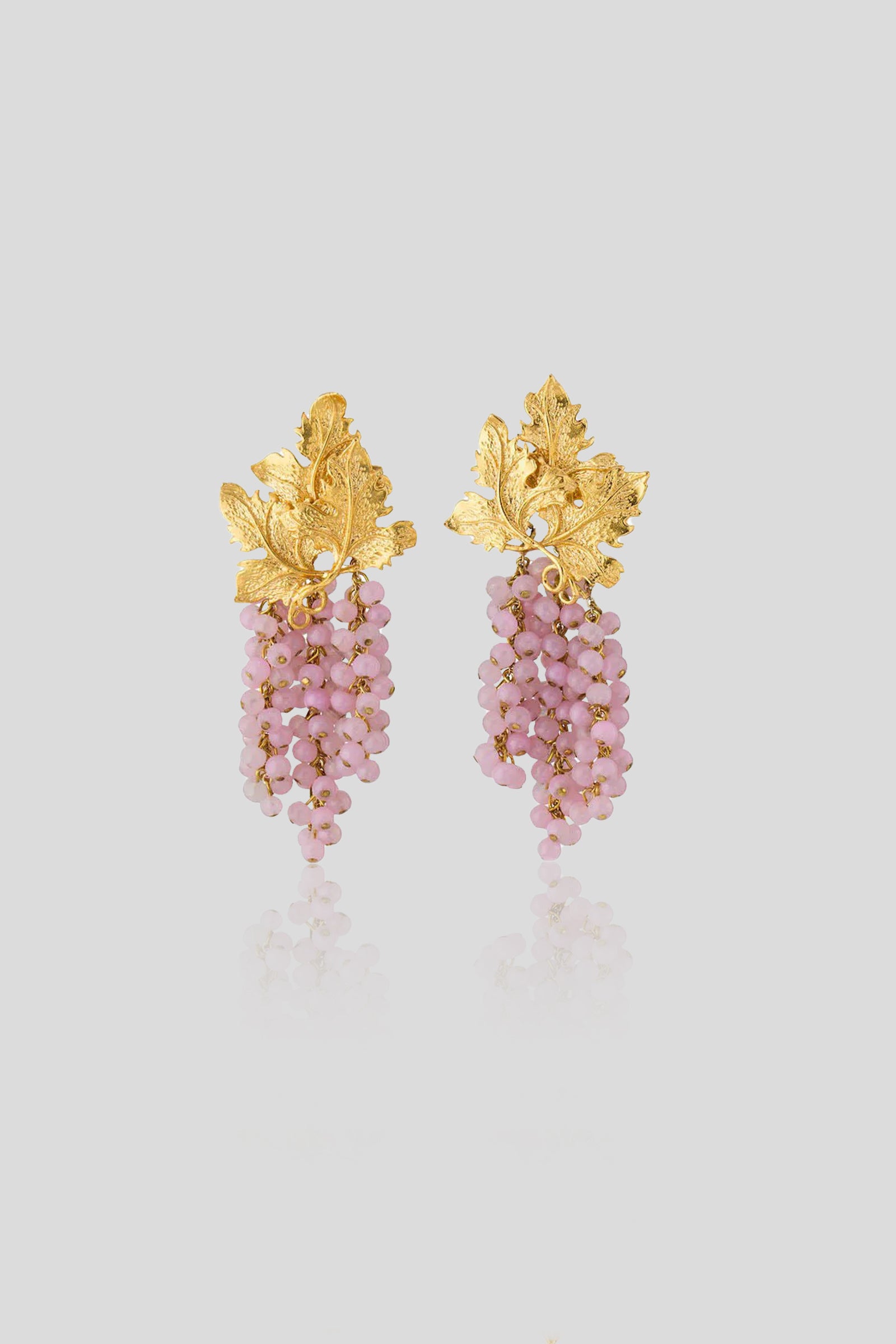 Adile Earrings in Pink