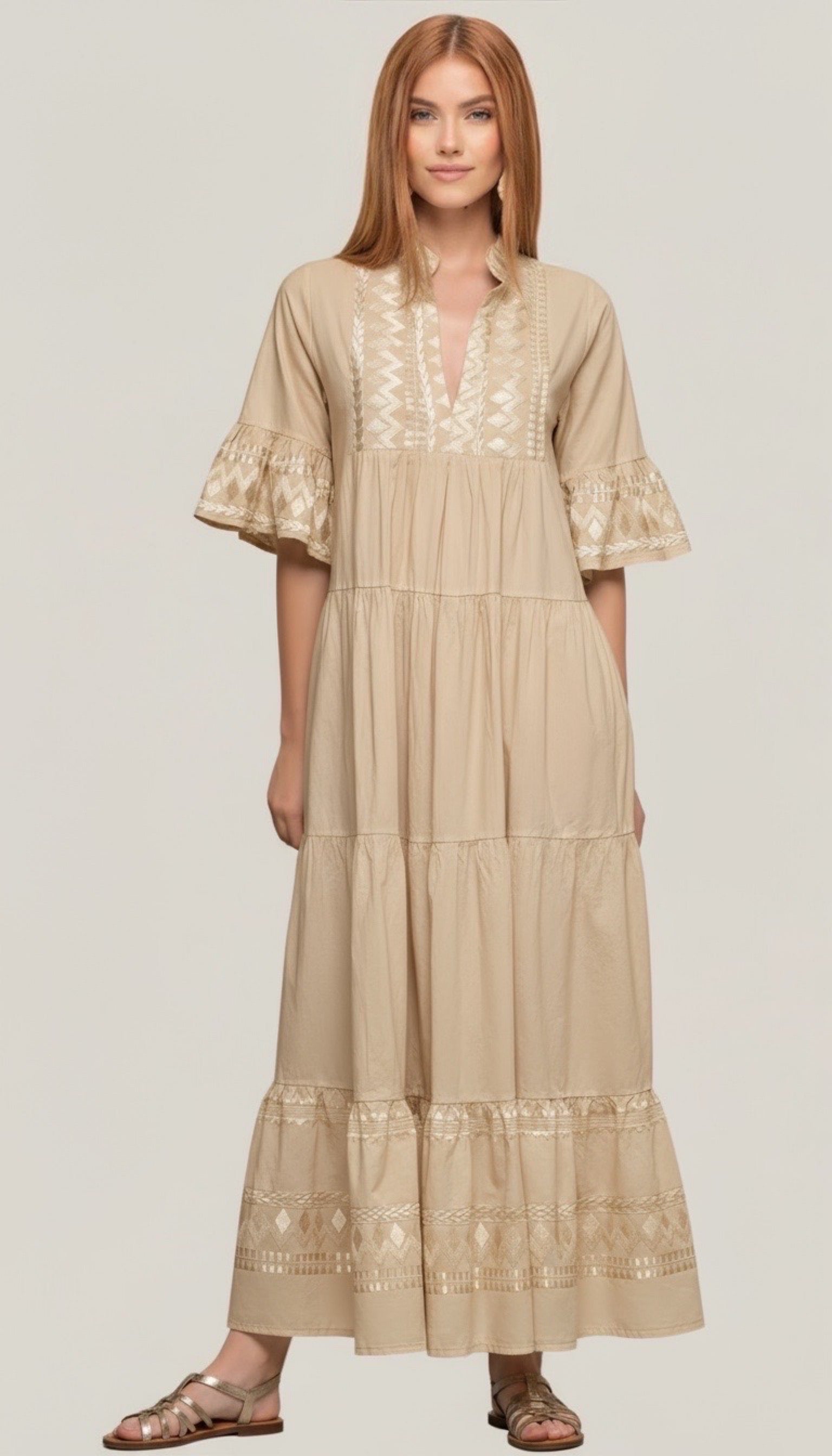 Nysa Embroidered Dress