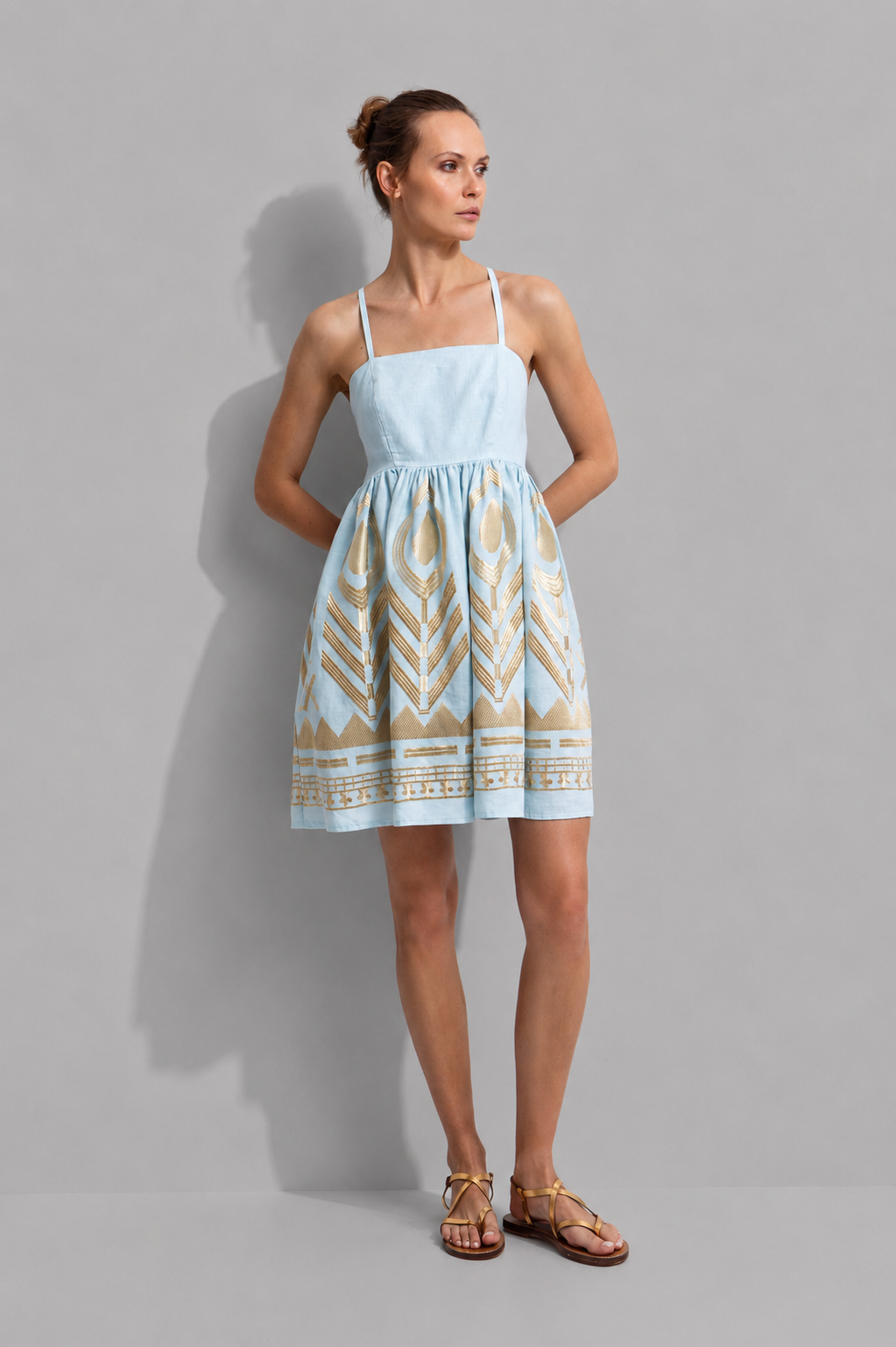 Feather Cross-Back Mini