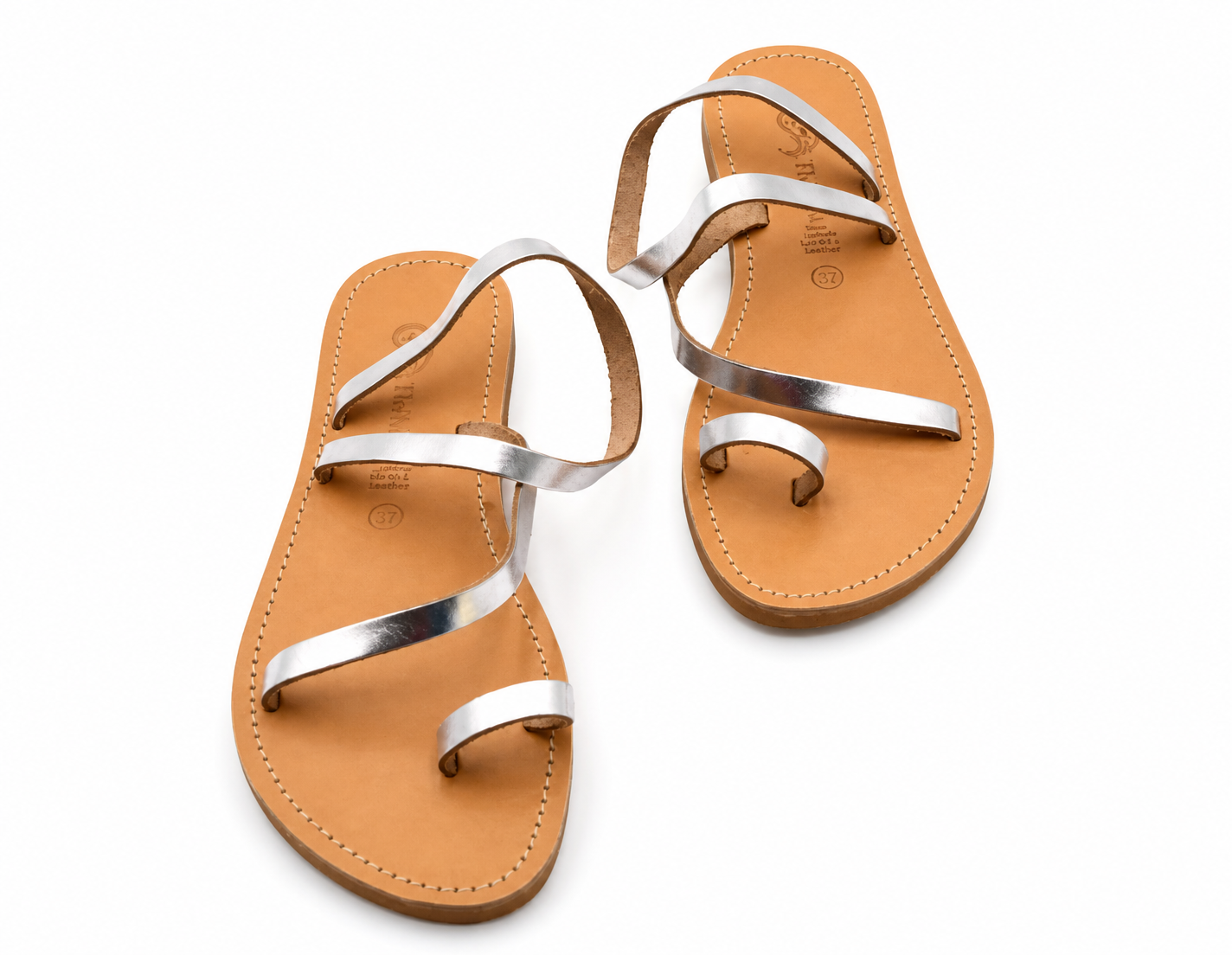 Lilou Silver Sandals