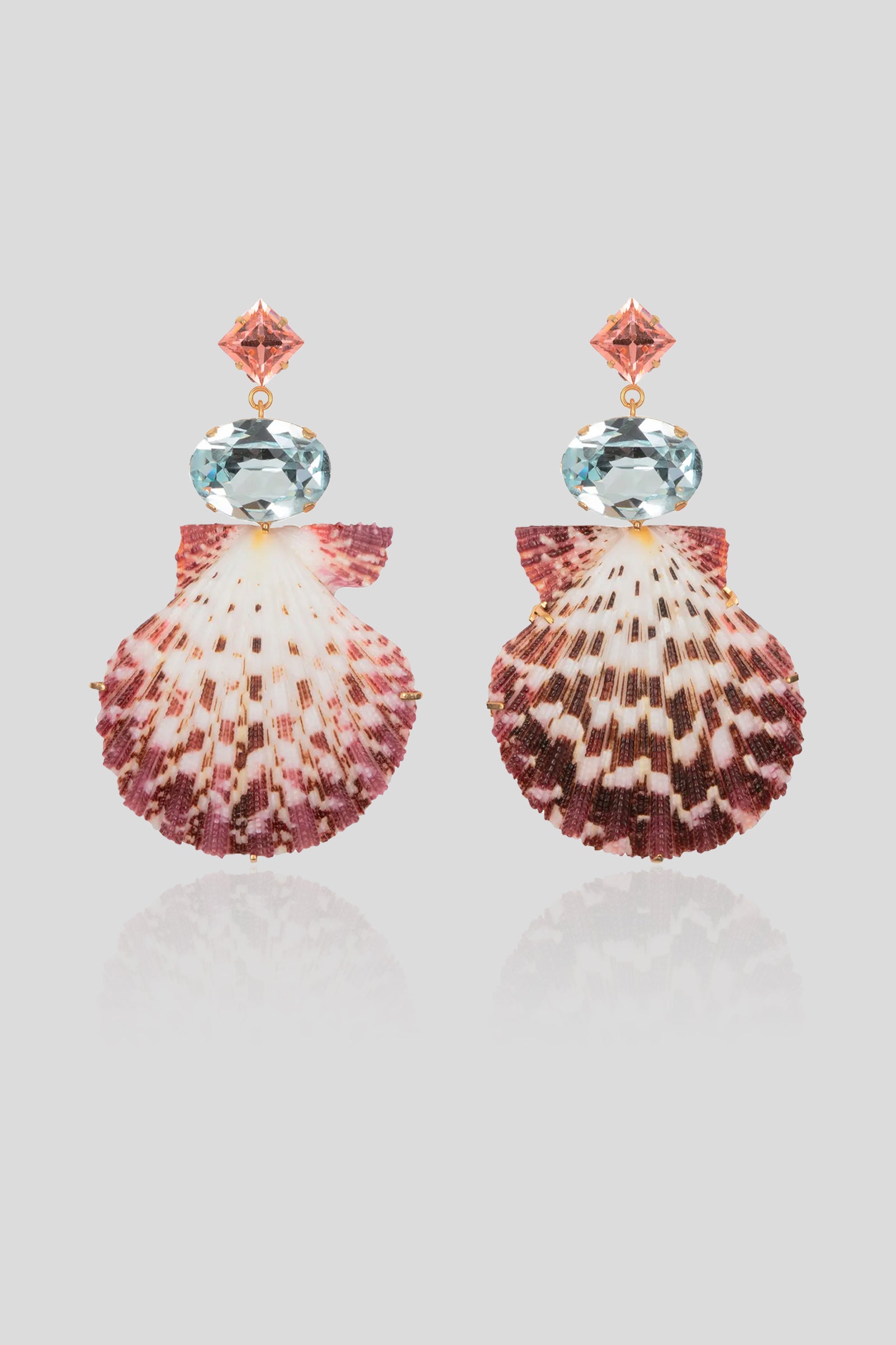 Jennifer Behr Aegean Shell Drop Earrings