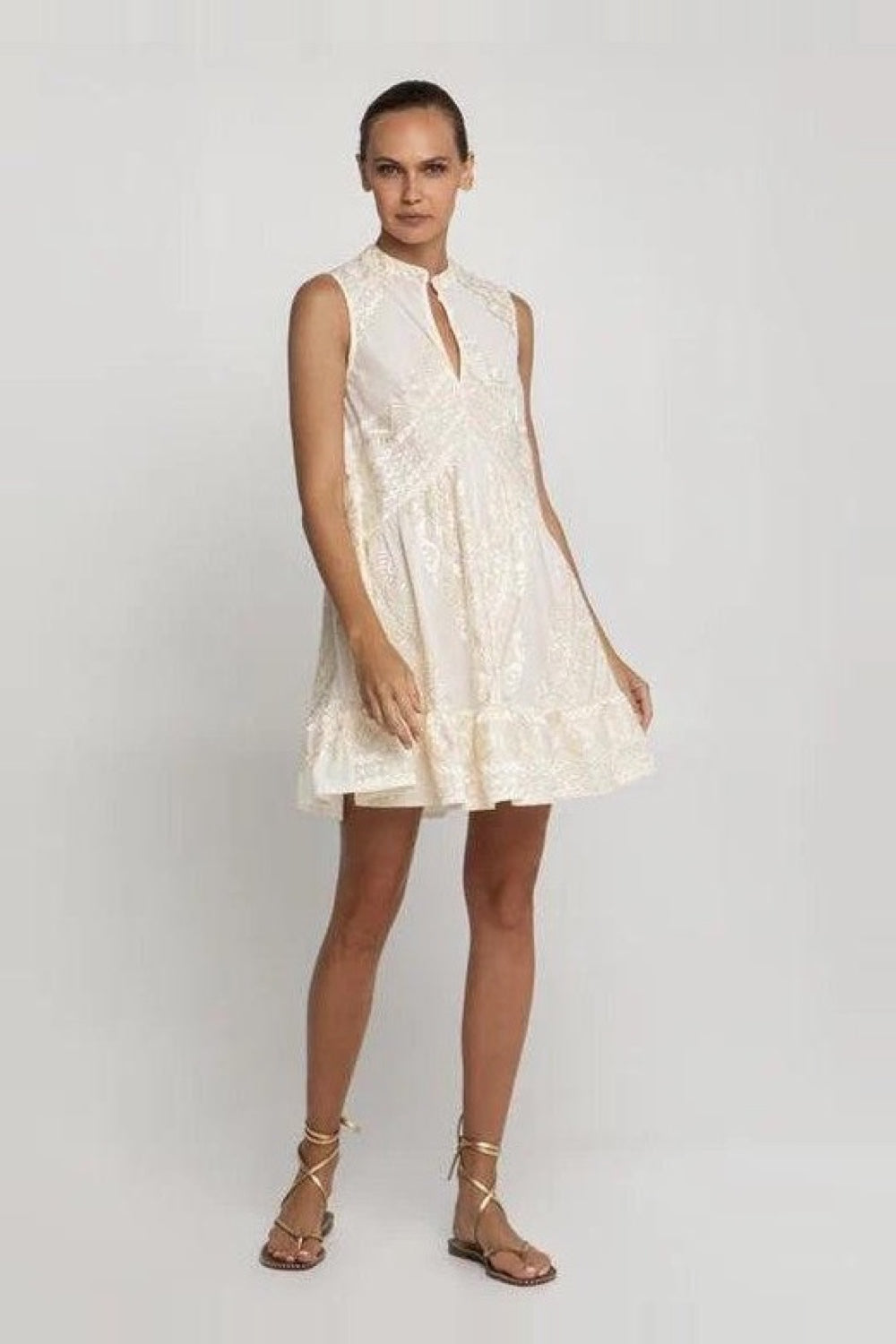 Paros Embroidered Mini
