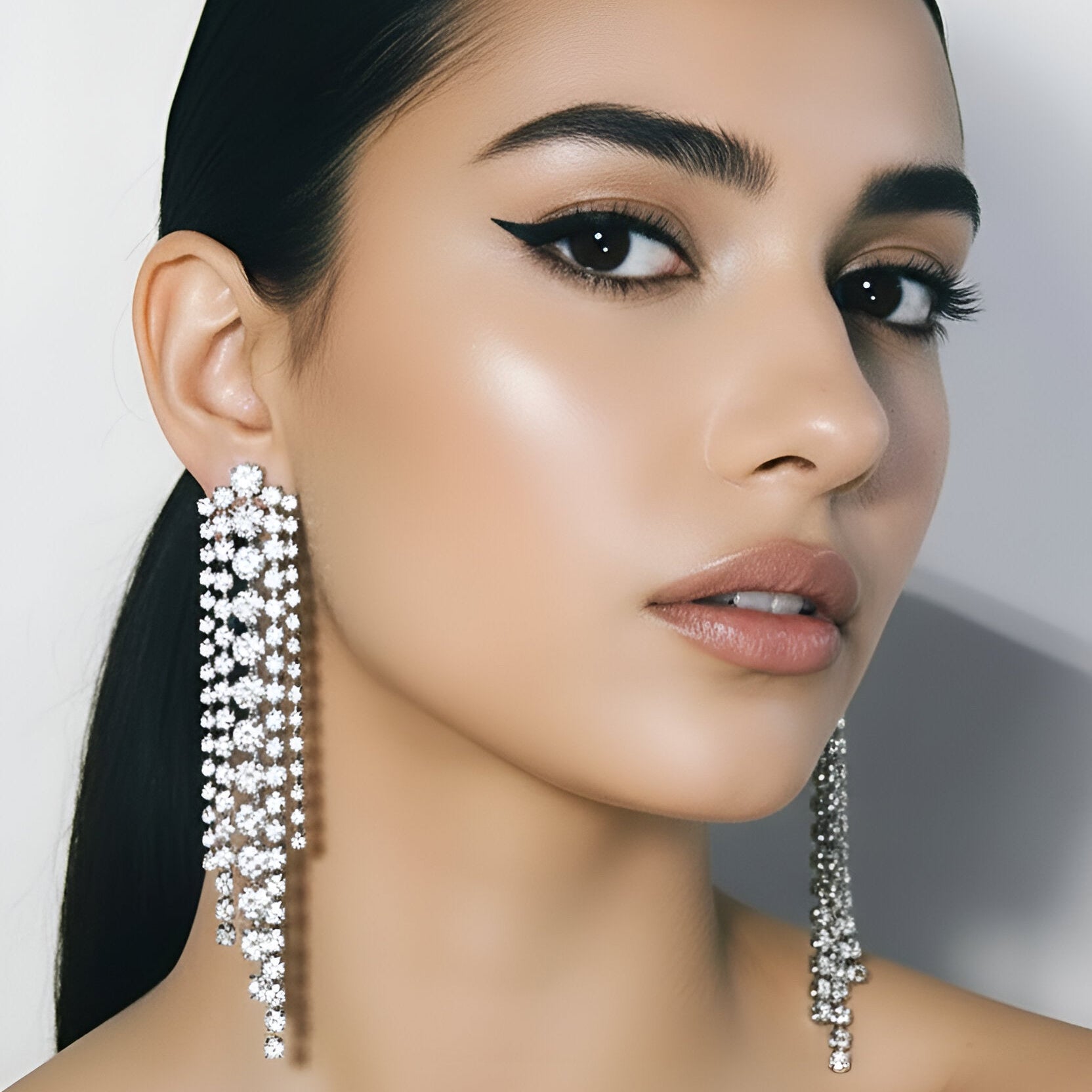 Timeless Earrings #6 in Crystal