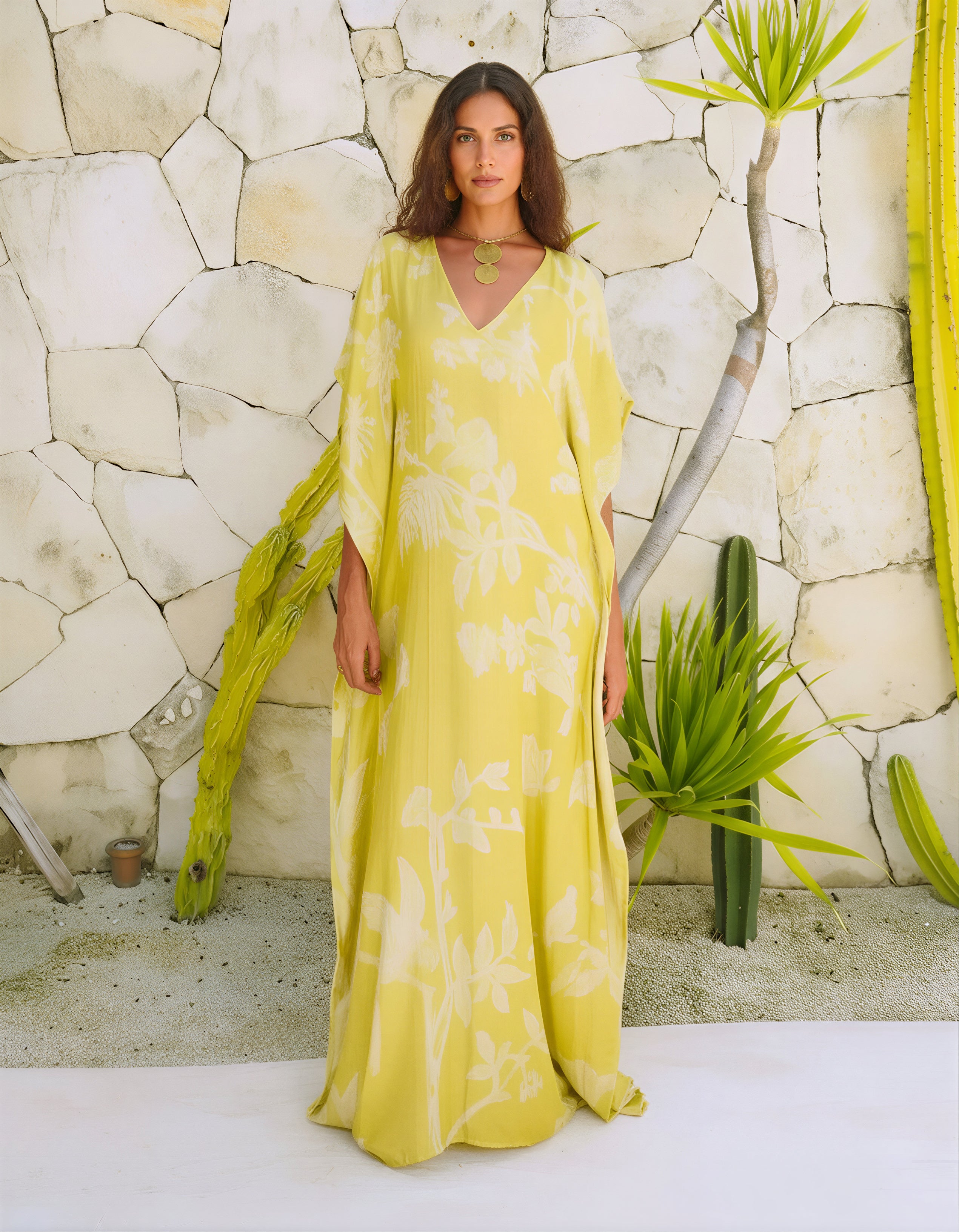 Morgana - Modal Kaftan Dress