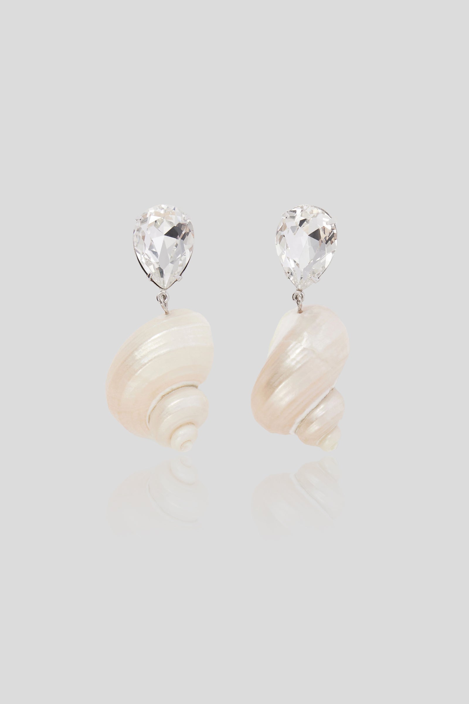 Luciuscrystal-embellishedshellearrings