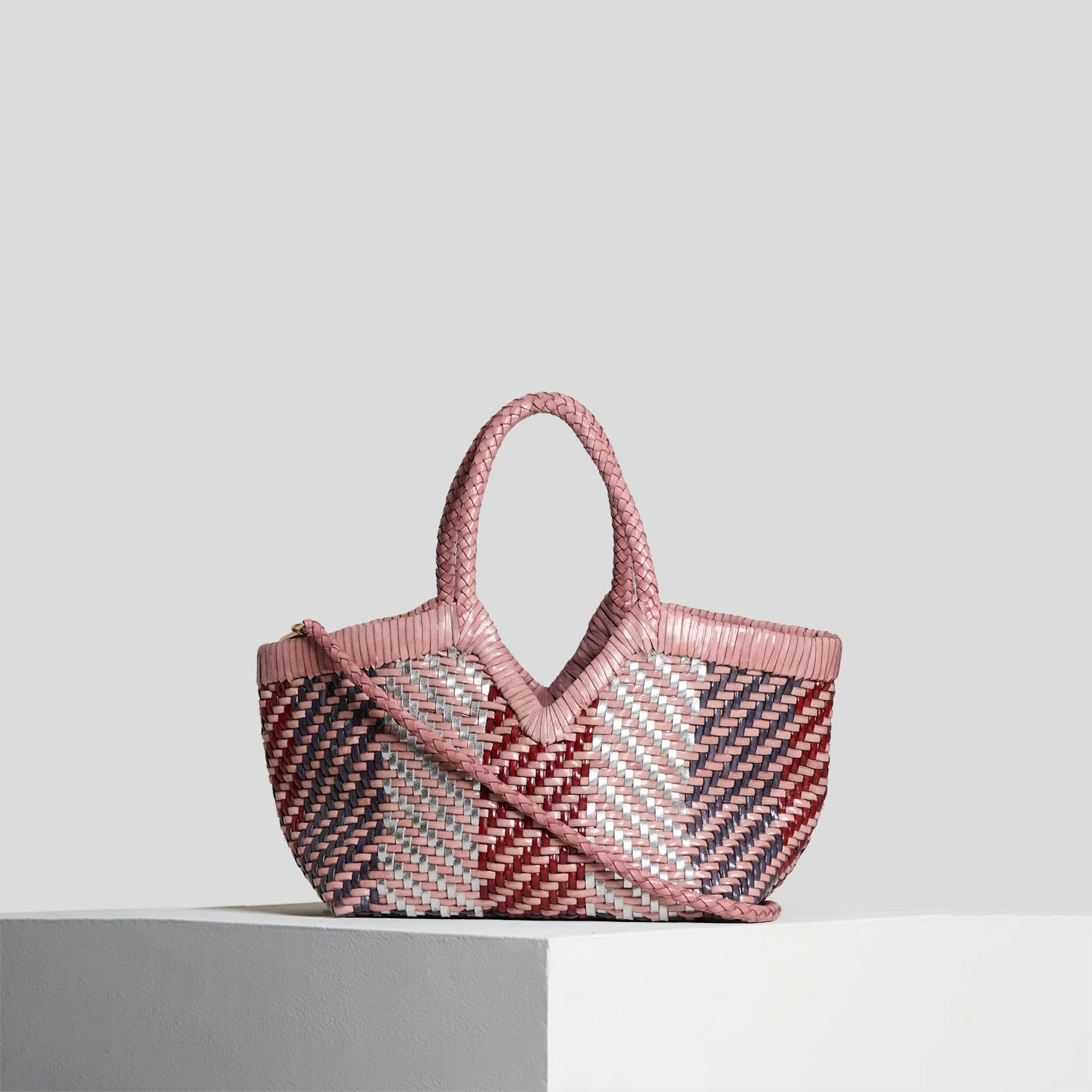Monet Waffle Pink Bag.