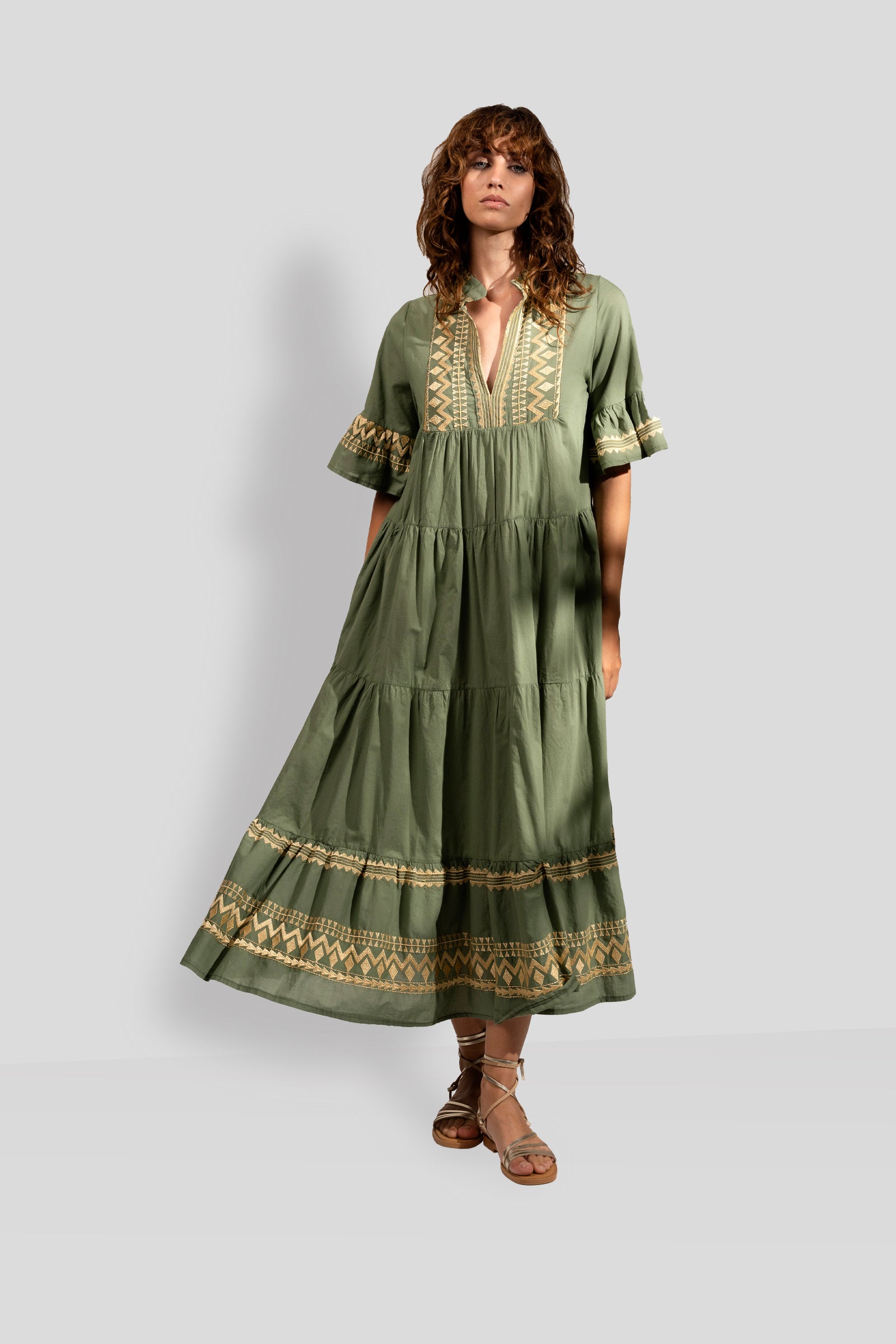 Olenna Embroidered Dress