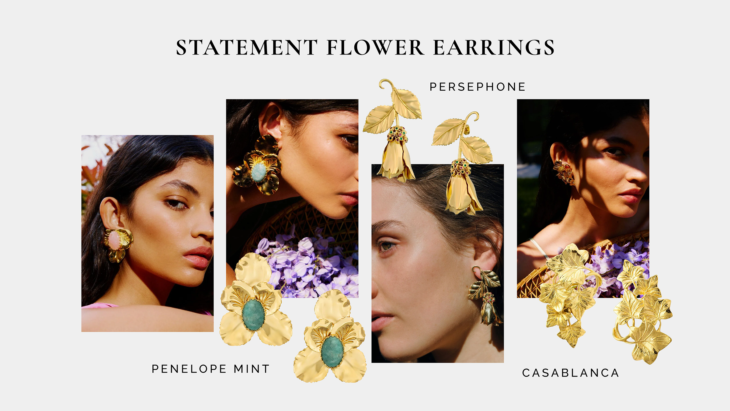 Spring 2026 PERACAS Statement Earrings