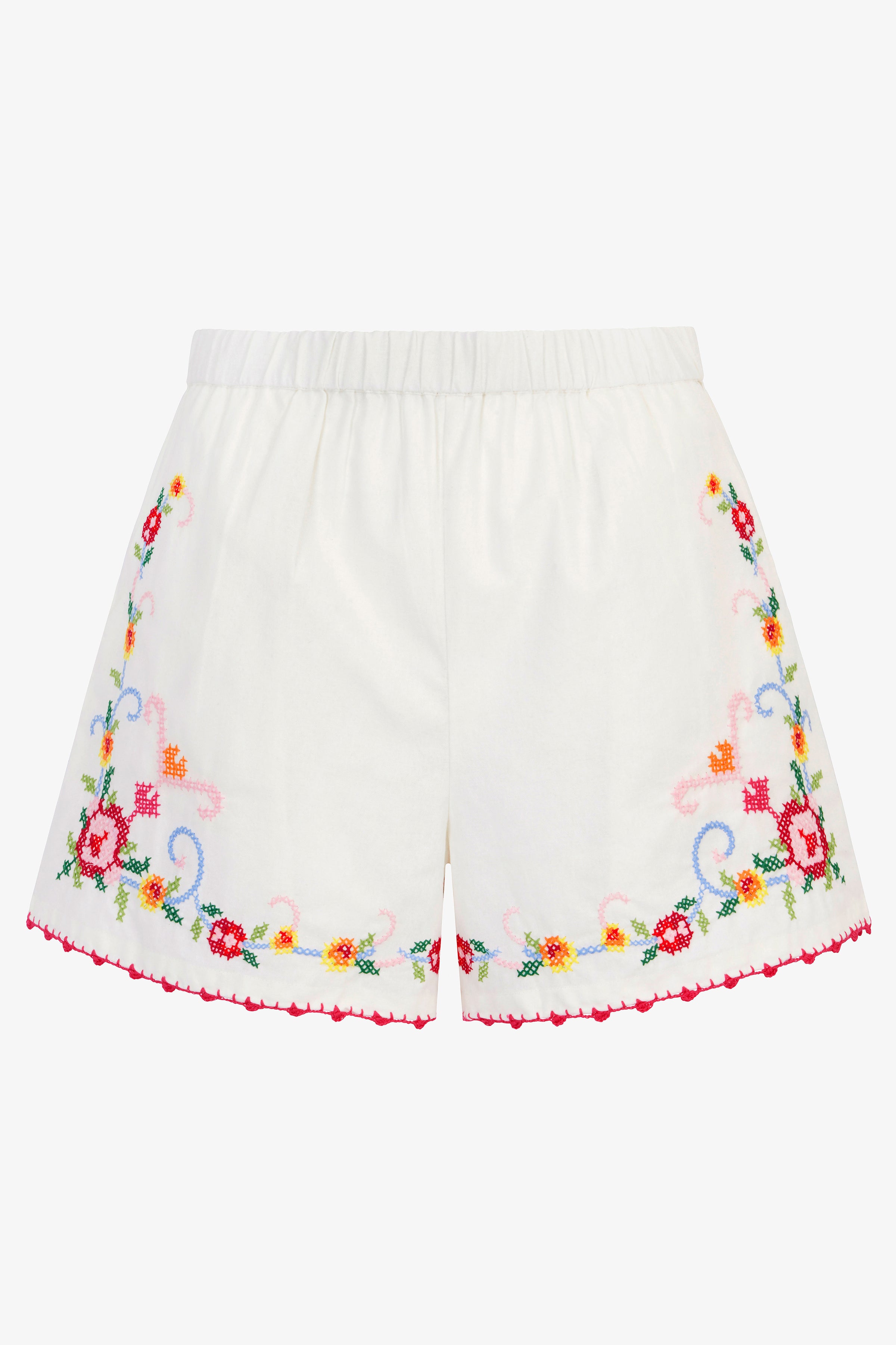 Details of Pink City Print Gia Shorts