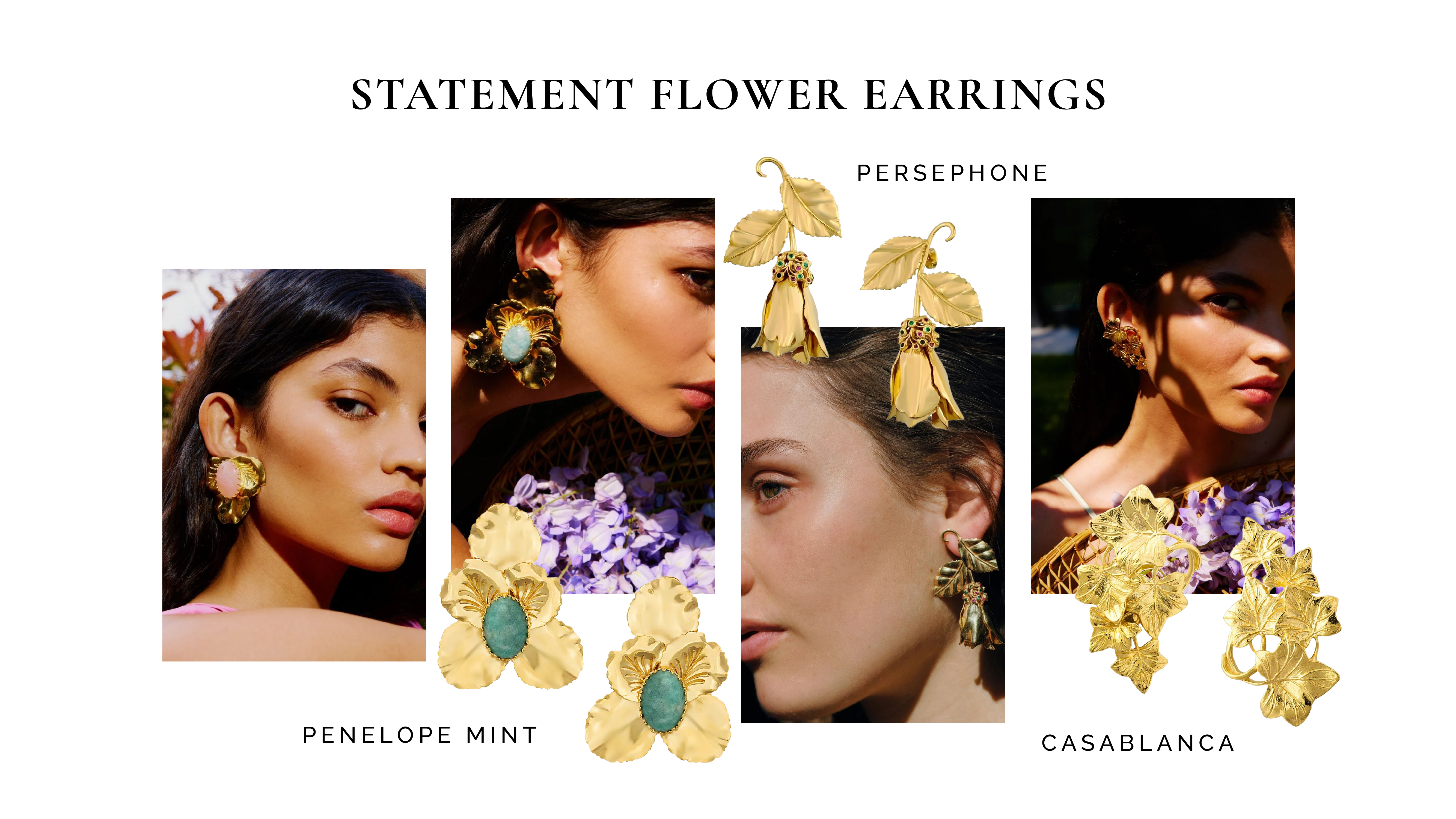 Spring 2026 PERACAS Statement Earrings
