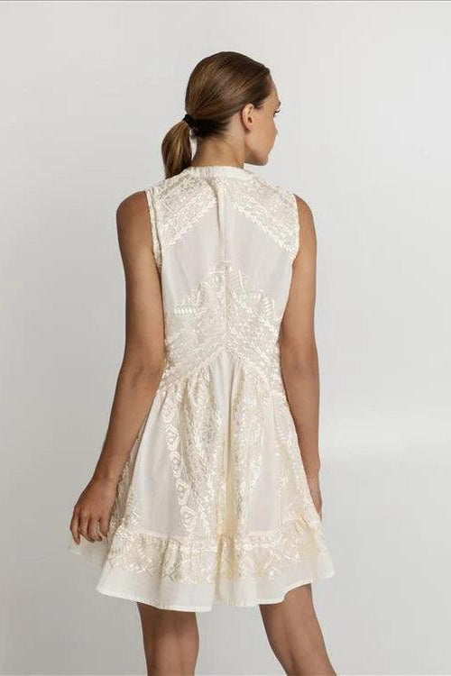 Paros Embroidered Mini