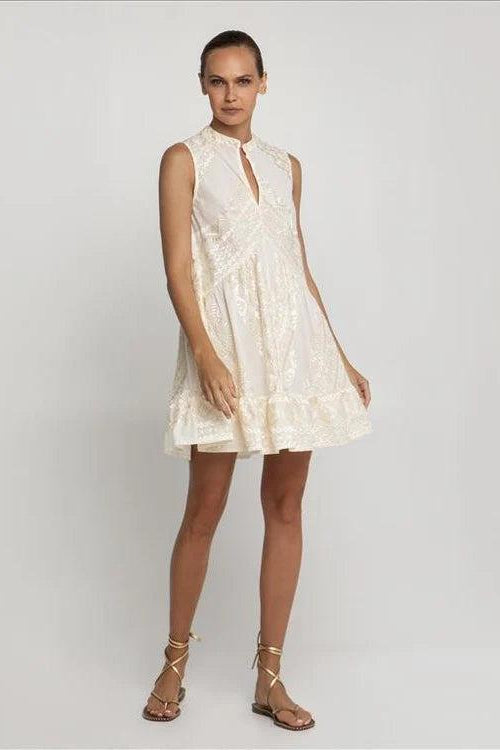 Paros Embroidered Mini