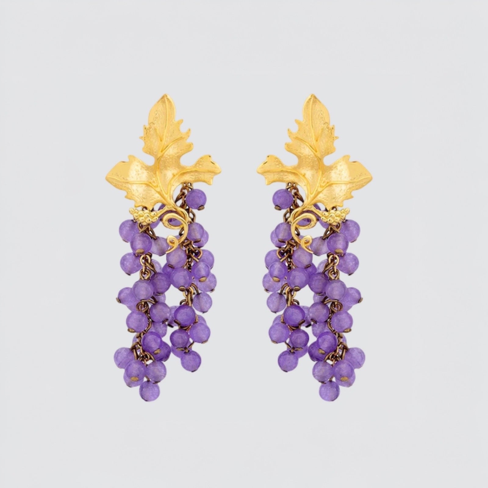 Mini Adile Earrings in Lilac