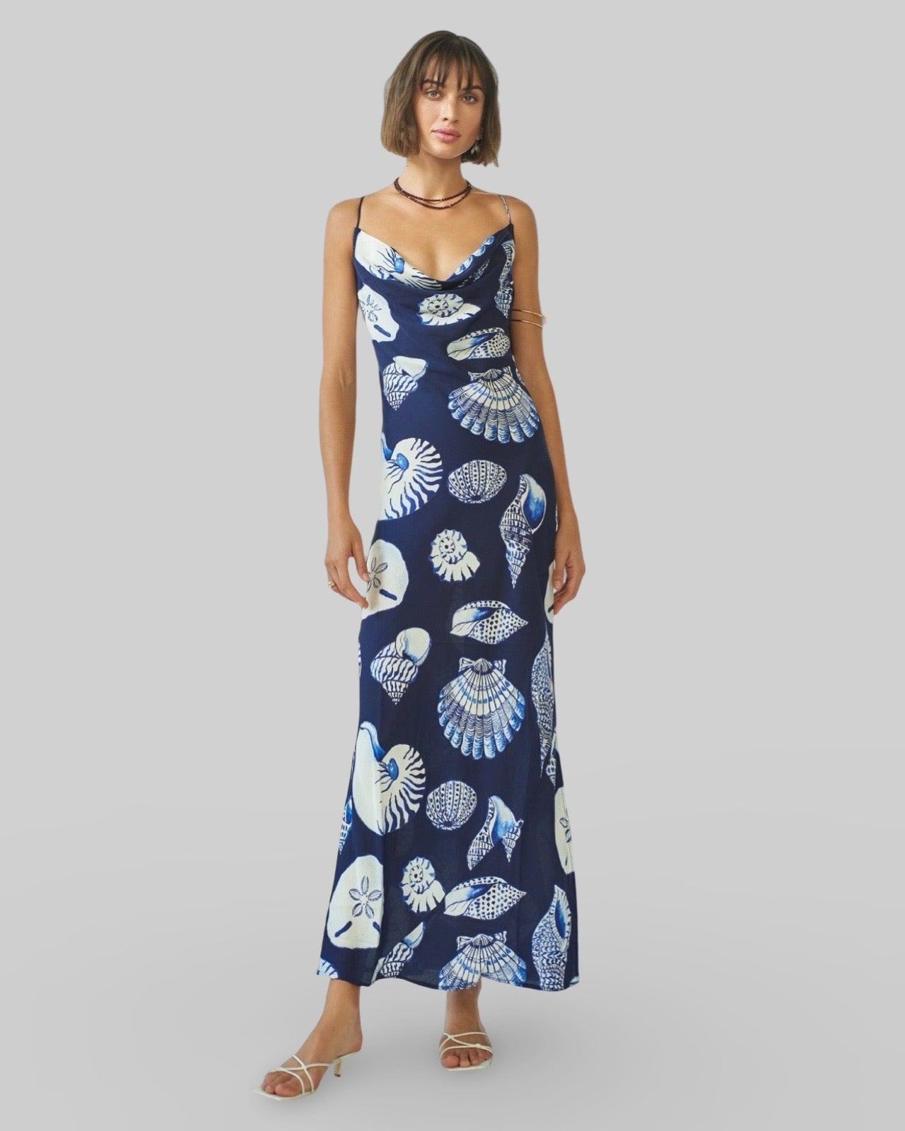 Shell Slip Dress