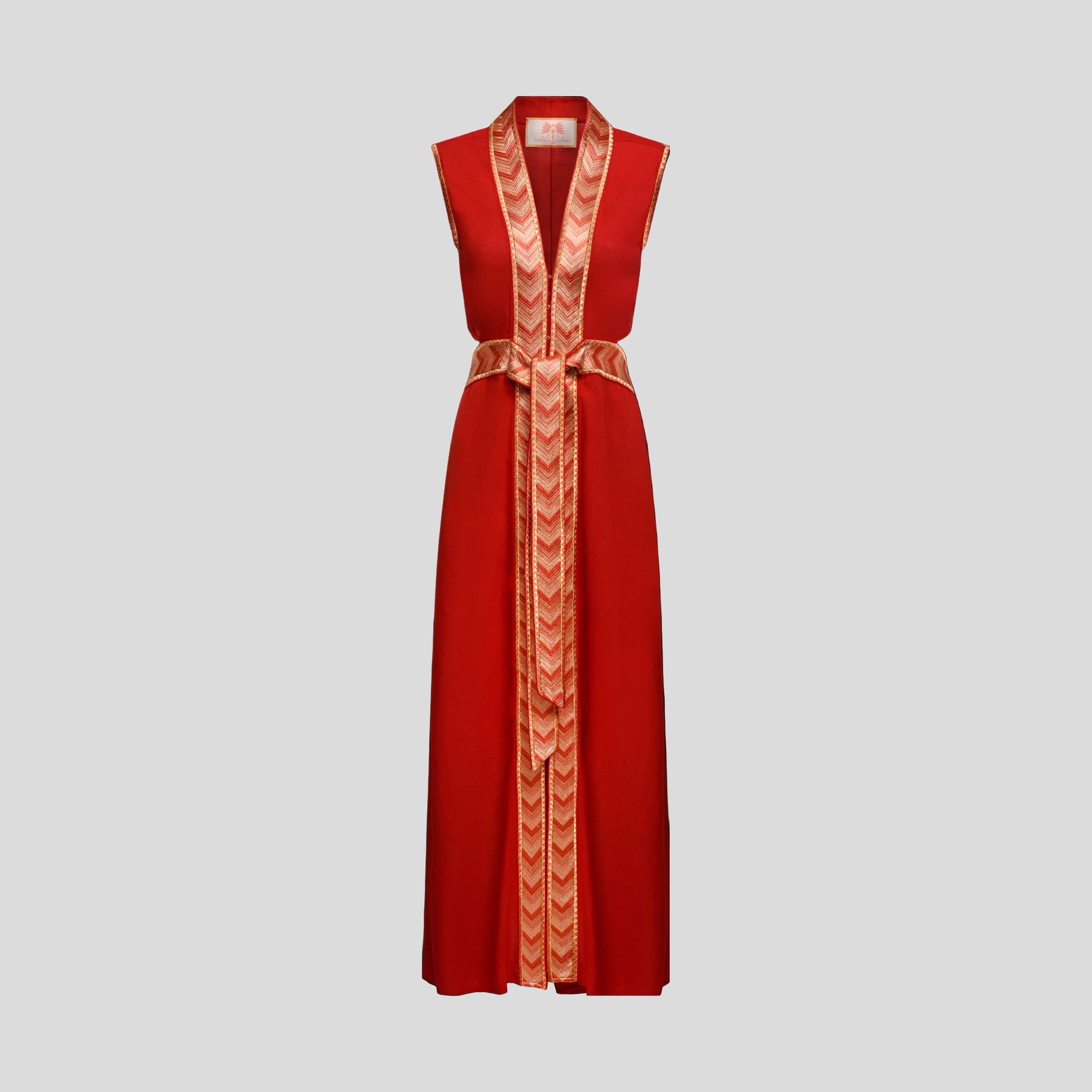 Thalie Dress in Red.
